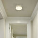 Kieran LED 18.25 inch White Gold Flush Mount Ceiling Light